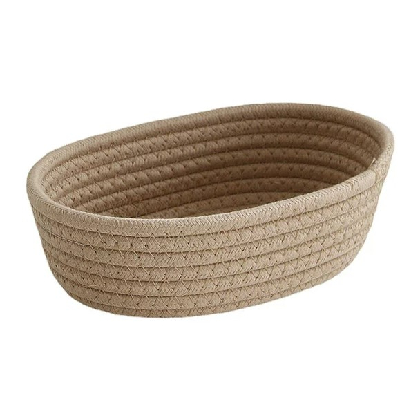 Wadah Kosmetik Basket Hand Woven Cotton - Q2