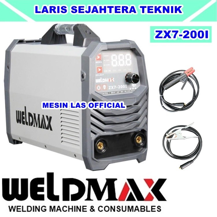 Mesin Las ZX7 200 I Weldmax Trafo Las Listrik ZX7-200I STICK MMA