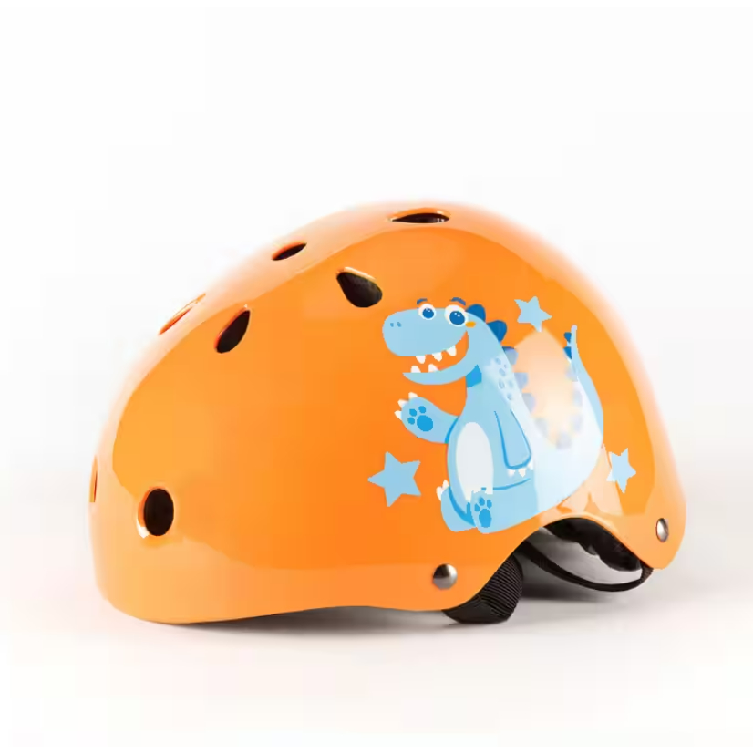 OXELO Play 3 Helm Olahraga Skate/Skuter Anak Strap Adjustments