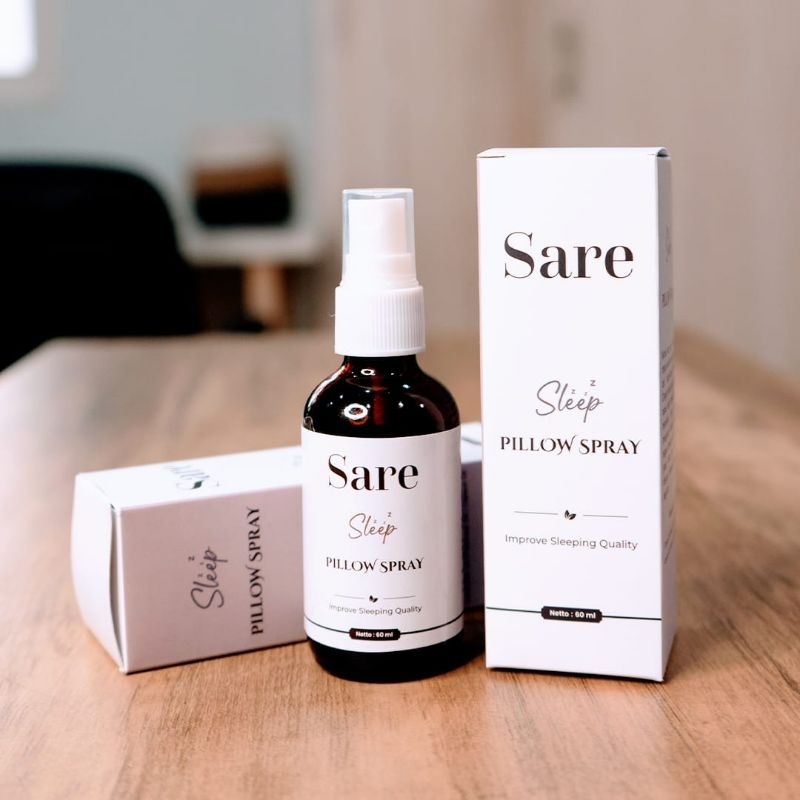 Sare pillow spray mengatasi insomnia / susah tidur aman tanpa efek samping sangat cocok buat yg susah tidur