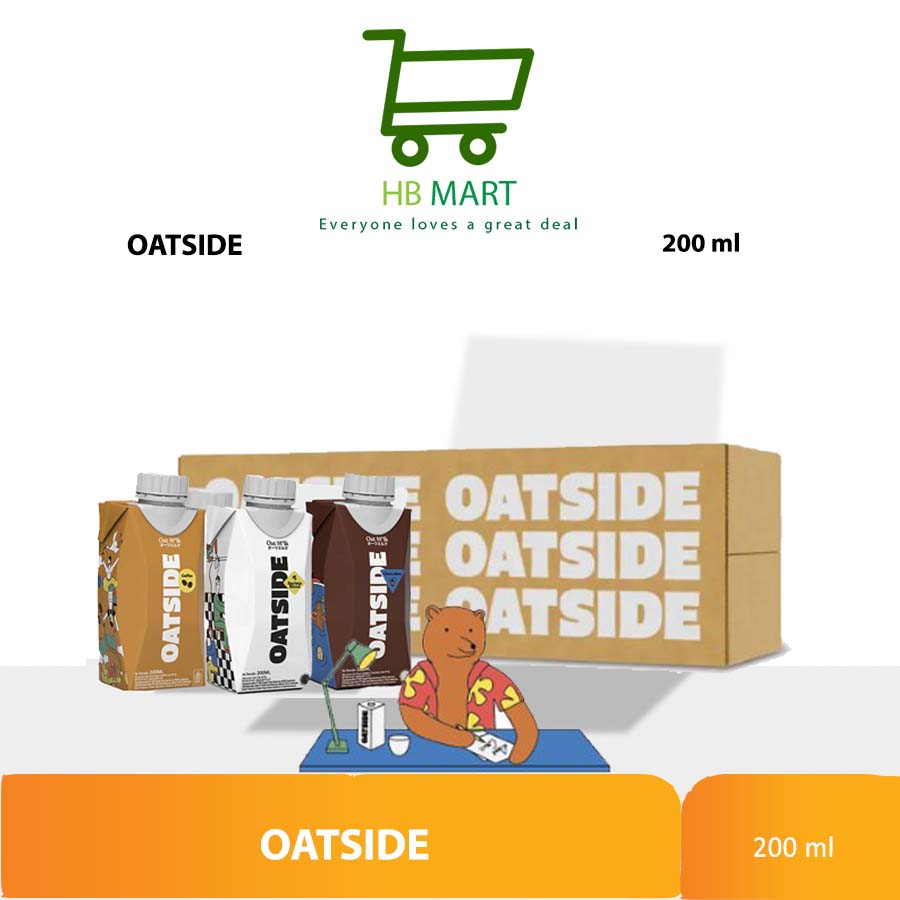 

KHUSUS KIRIM PAKAI OJOL OATSIDE MINI 200 ML Karton (Isi 24) Oat Milk