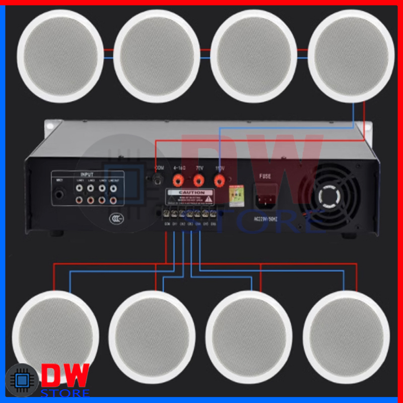 Mitsuyama_ Speaker Pengeras Suara Ceiling Speaker Plafon Loudspeaker