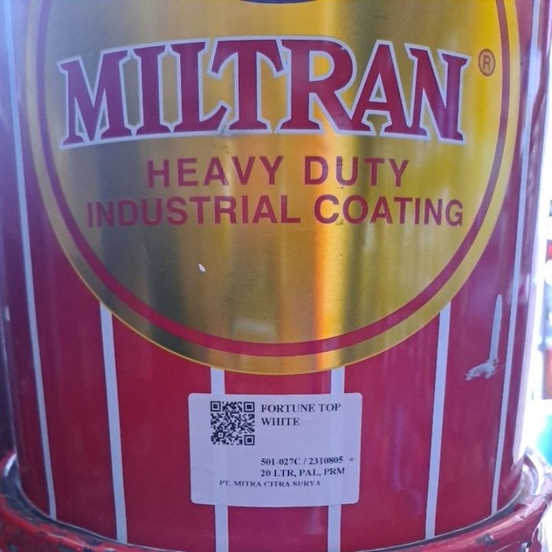 Cat Putih Duco Miltran