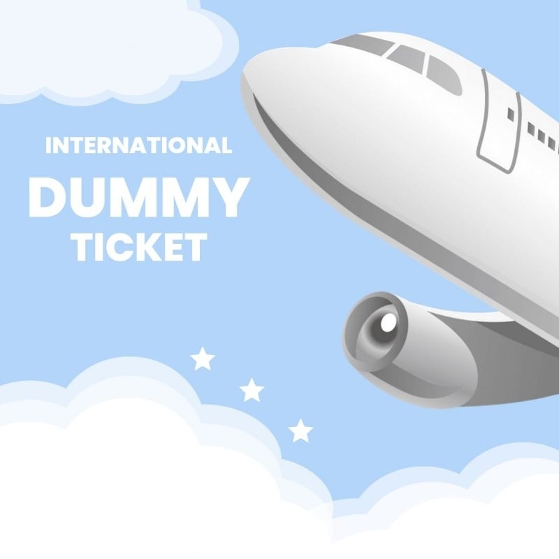 Dummy Ticket Tiket Fiktif Visa