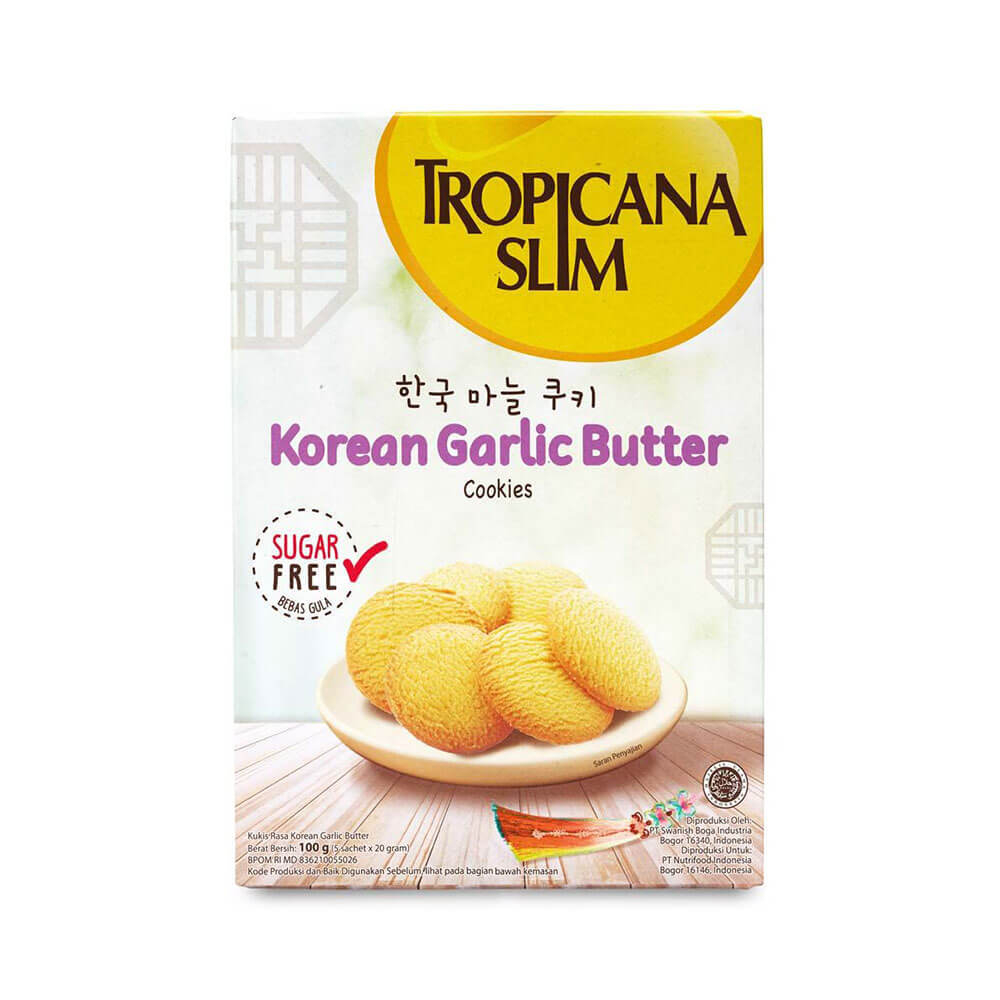 

Tropicana Slim Korean Garlic Butter Cookies 100gr