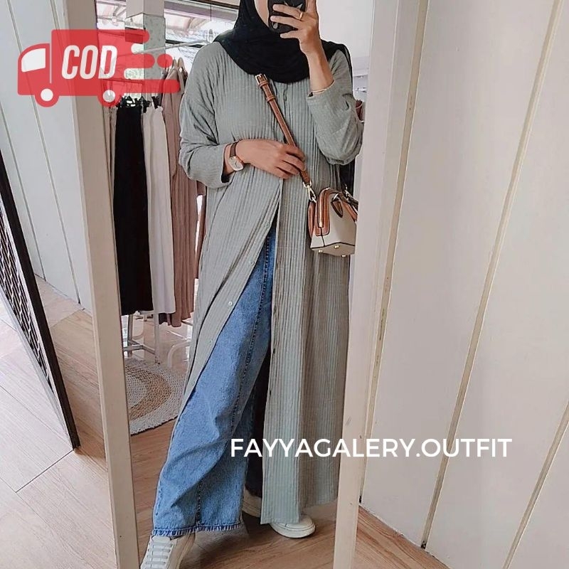 Tunik Knit Premium/ Long tunik/ Tunik jumbo/ Tunik uniqlo