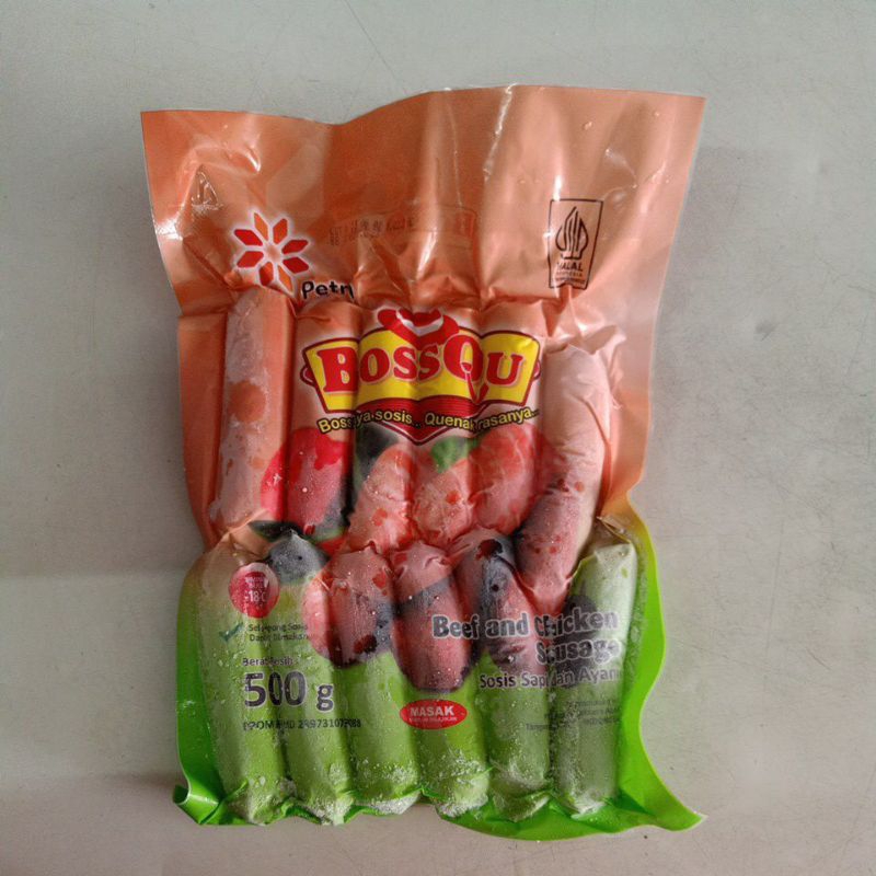 

Bossqu sosis jumbo mini kombinasi isi 12pcs