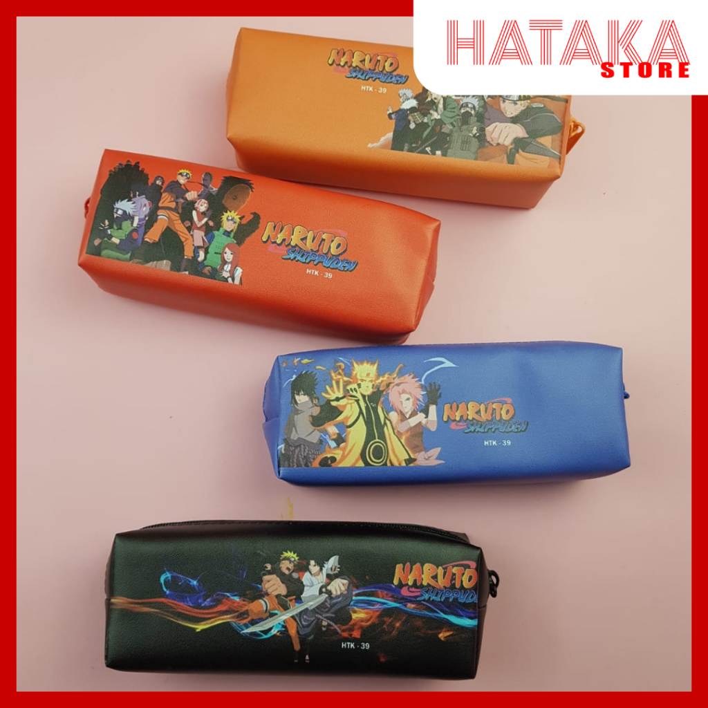 Kotak Pensil Gambar Naruto Tempat Pensil Terbaru Awet Tahan Lama Hataka HTK39