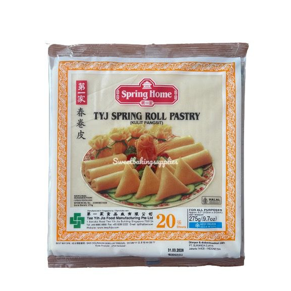 

SPRING ROLL PASTRY TYJ /KULIT LUMPIA/PANGSIT