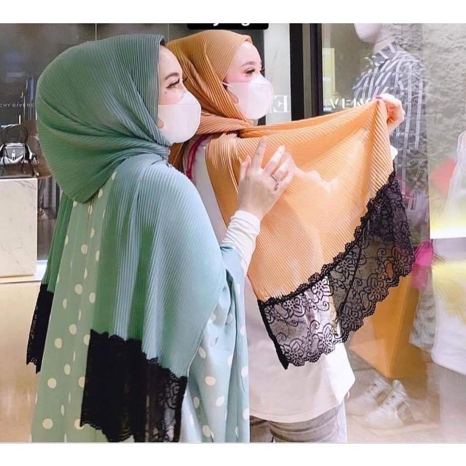 Pasmina Plisket Renda Import