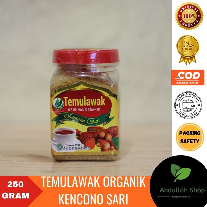 

Temulawak Bubuk / Serbuk Organik Curah 250 gr Asli Original
