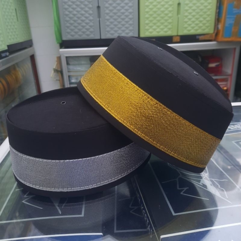 Peci/Songkok Assagofah Recca khas Bugis/Makassar