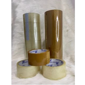 

1 Dus Lakban BENING COKLAT 45MM X 60 Yard / Solatip 2 Inch x 72 RollsTERMURAH