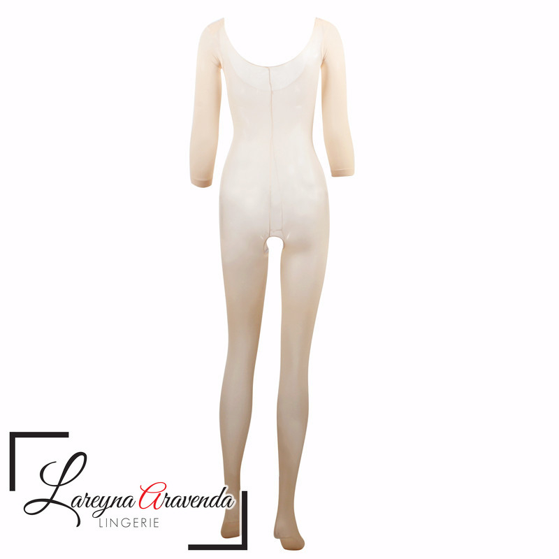 Lareyna Aravenda Lingerie Seamless Body Stocking Jaring Halus Lengan Panjang LG265