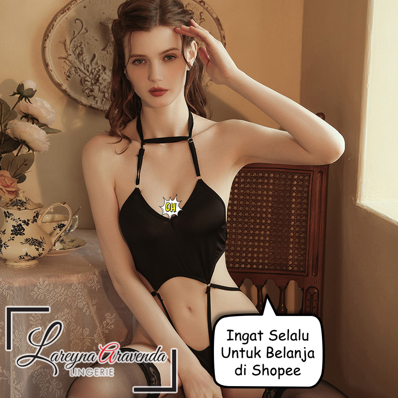 Lareyna Aravenda Lingerie Model Costume Bikini V Shape Crotchless LG571