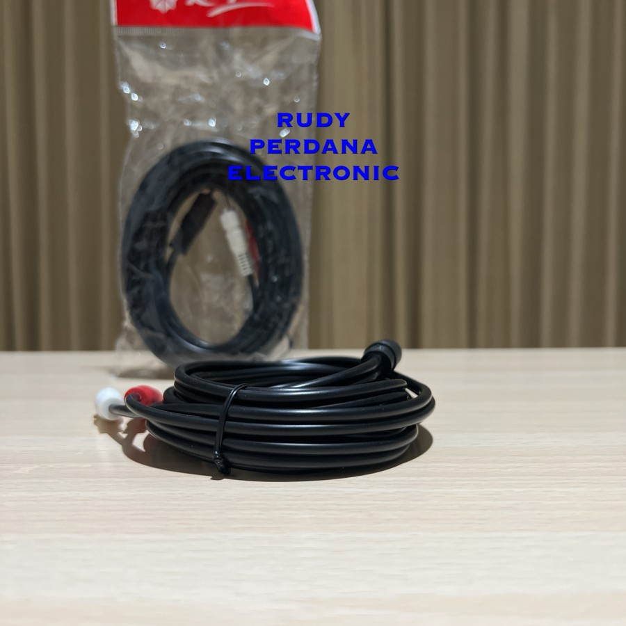 KABEL 2 JACK RCA TO 1 JACK MINI 3.5 MM STEREO 3M 3 METER