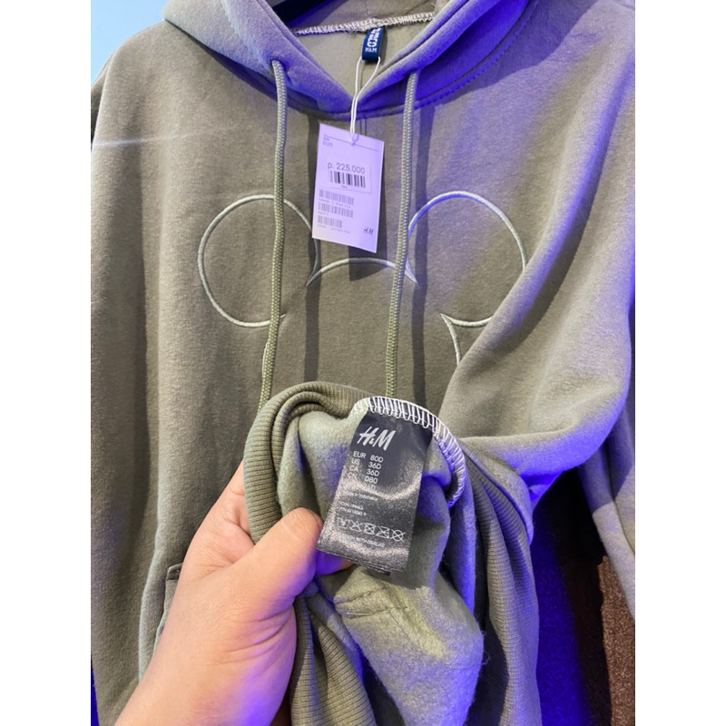 Hoodie Mickey Head H*M