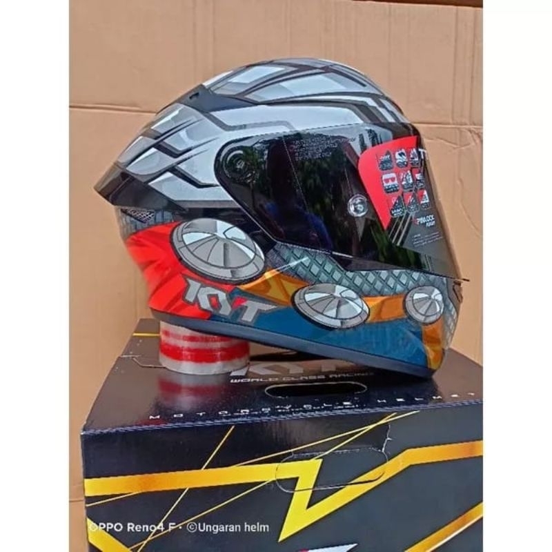 HELM KYT TT COURSE LIMITED EDITION MARVEL THOR