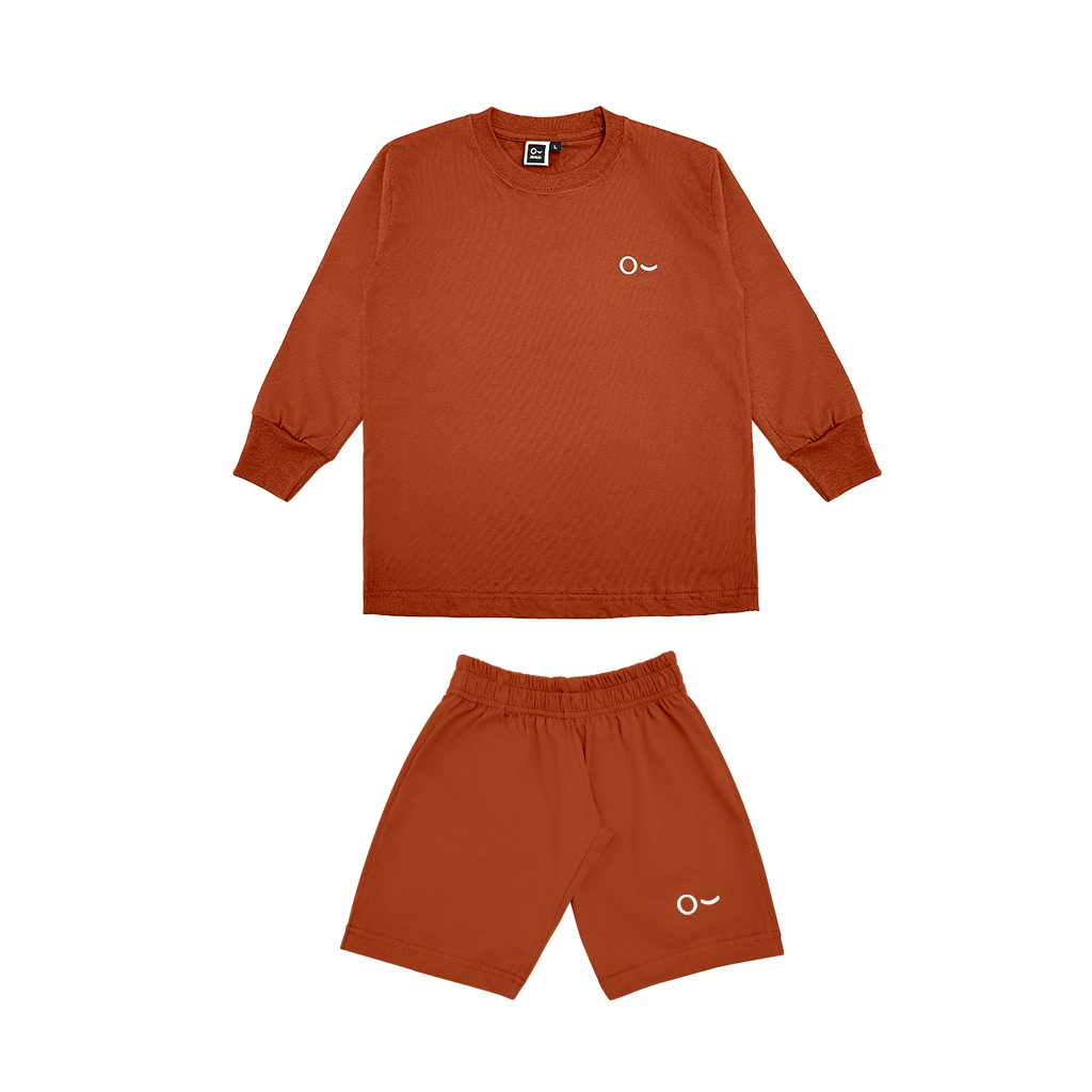 John&amp;Jill Kids Long Sleeve + Short Pants_