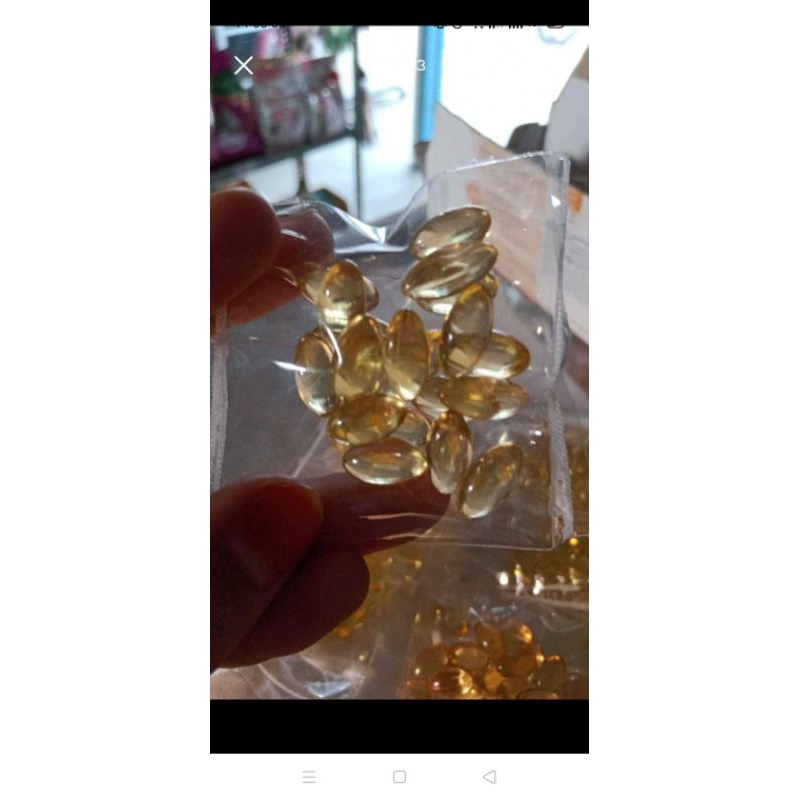 Vitamin kucing/Minyak Ikan/Minyak ikan kucing isi 15 pcs
