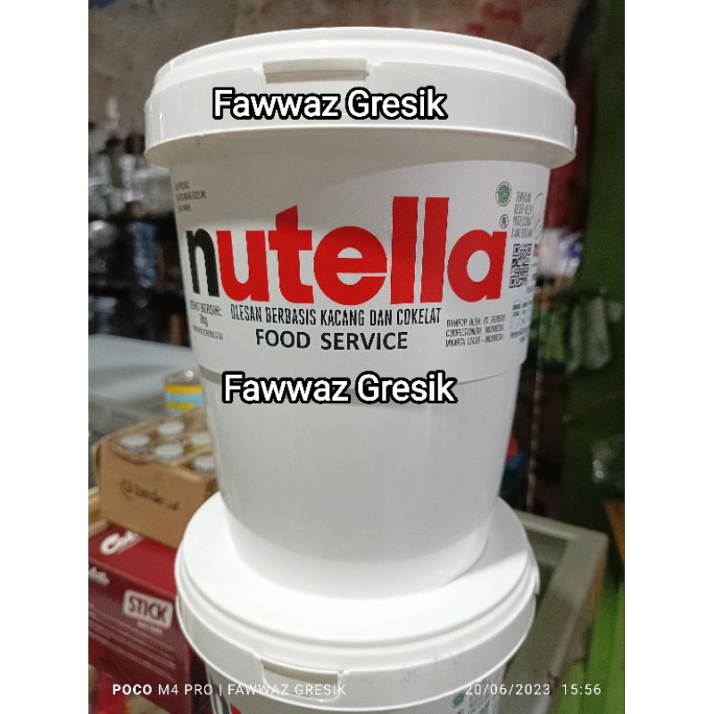 Coklat Nutella 3Kg Selai Cokelat Nutela Spread / Nutela 3 kg Selai Coklat Nutela Spread