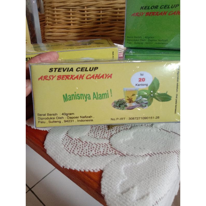 

Stevia Celup / Pemanis Alami / Pengganti Gula