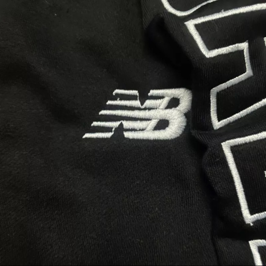 JAKET SWEATER HOODIE NEW BALANCE BLACK FULLBORDIR &amp; FULL TAG LABEL - CASUAL HYPE FASHION PRIA WANITA PREMIUM QUALITY