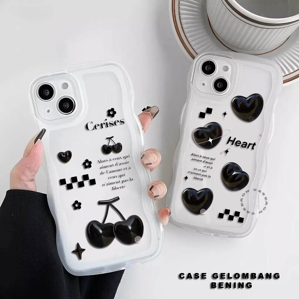 Case Gelombang Motif [GLM-03] For All Type Smartphone - Wave Case - Kesing Gelombang - Softcase Gelo
