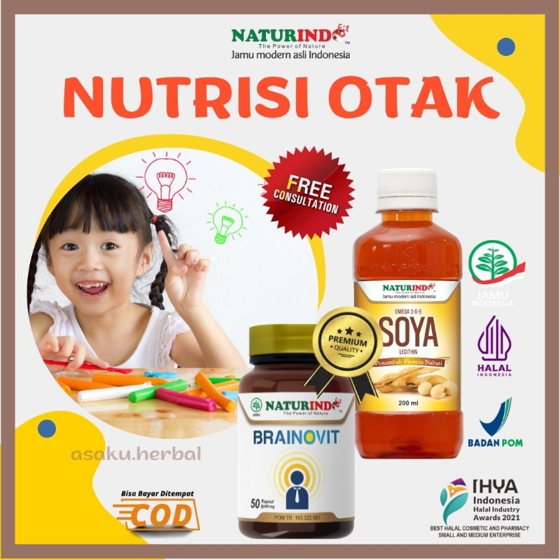 Nutrisi Otak Vitamin Otak Anak Suplemen Kecerdasan Anak Telat Bicara Obat Herbal Meningkatkan Daya I