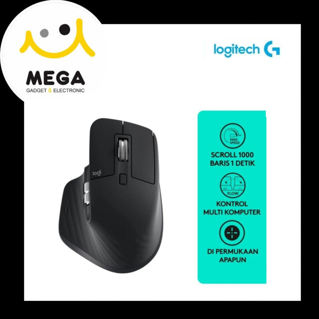 Logitech MX Master 3 Mouse Wireless Garansi Resmi Logitech Indonesia