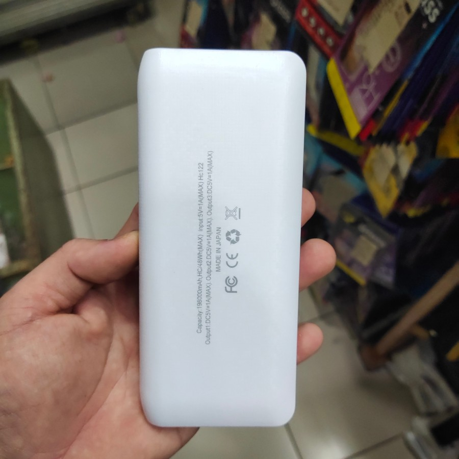 POWER BANKBRANDED TEBAL / POWERBANK TEBAL 2USB DAN 3USB harga super murah MANTUL