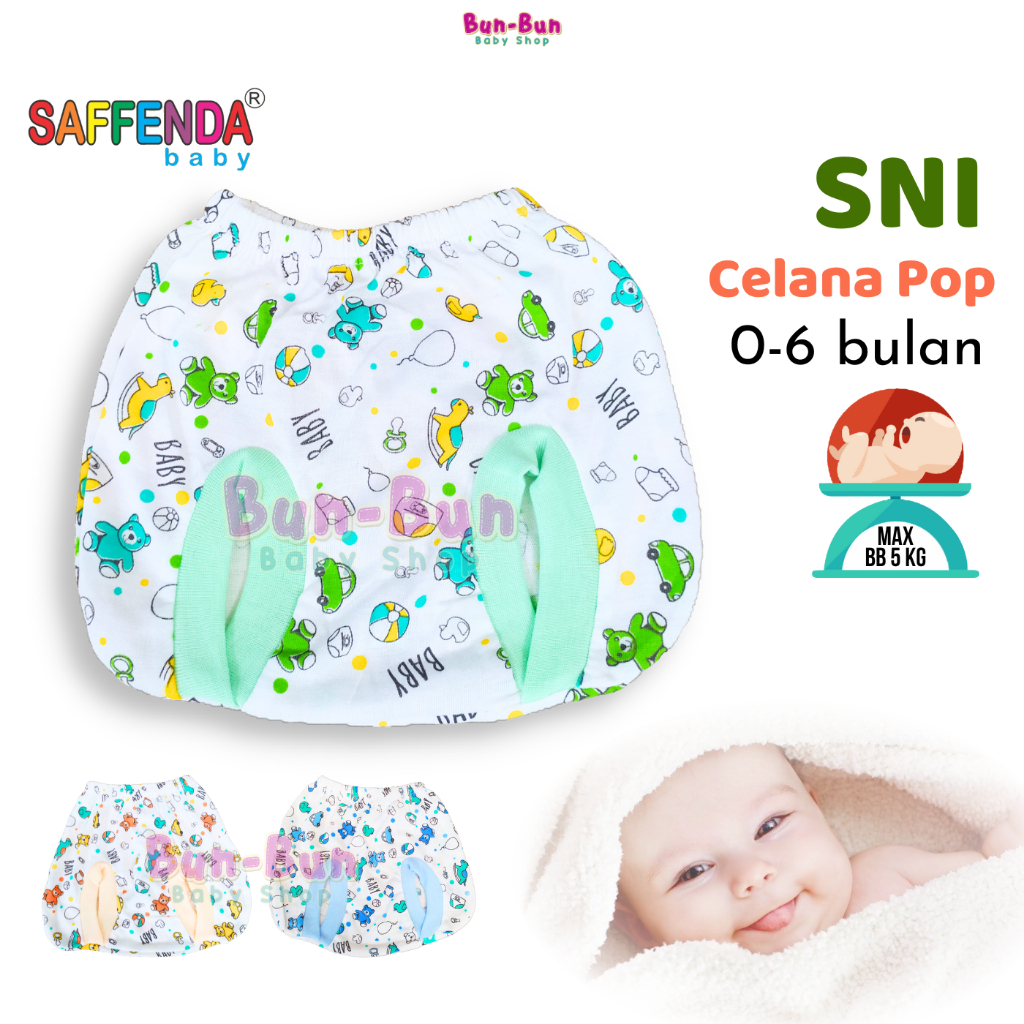 Celana Pop Kodok Bayi UNISEX Perlengkapan Pakaian Baby Newborn Laki Perempuan Baru Lahir Baju Murah