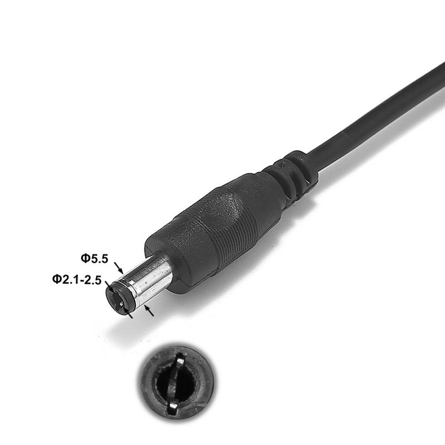 Hamrol Kamera CCTV Kabel Listrik Yang Diperpanjang DC 12V Adapter Tersedia 10M Panjang