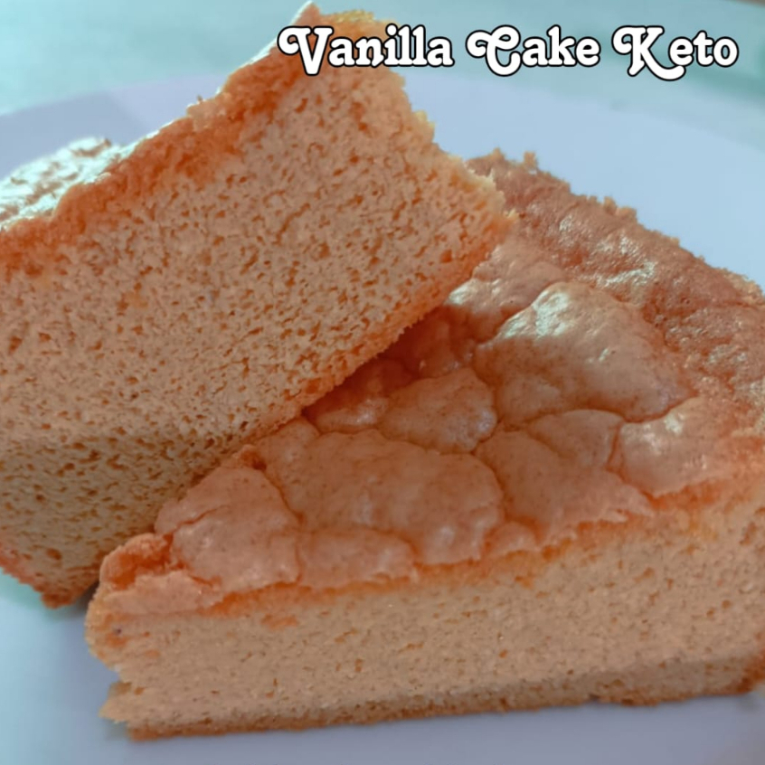 

Keto Vanilla Cake Almond diameter 18 cm Low Carbs