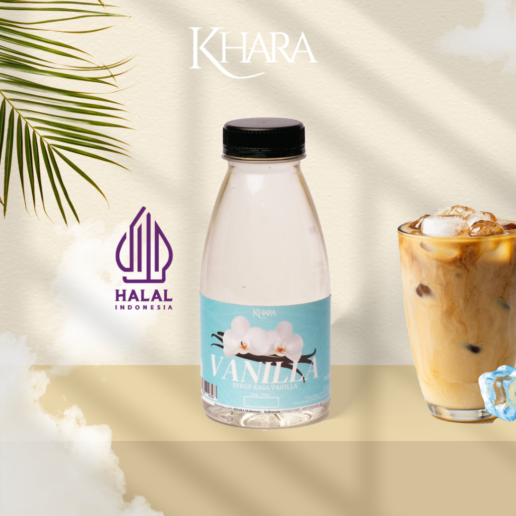 

Sirup Khara Vanilla 350ml - Khara Vanilla Flavoured Syrup 350ml