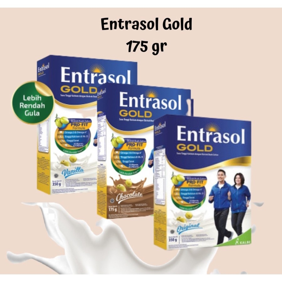 

ENTRASOL GOLD 170 G Original/Vanilla/Chocolate