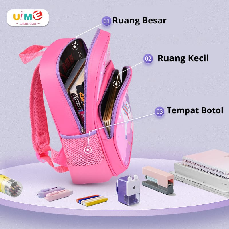 MIKADO - BK167 TAS SEKOLAH TAS RANSEL ANAK TAS ANAK TAS SEKOLAH ANAK TAS ANAK TK TAS RANSEL SEKOLAH