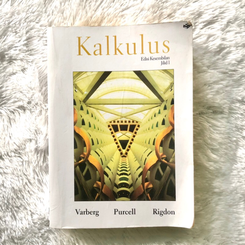 Buku Kalkulus Edisi kesembilan 9 Jilid 1 | Varberg Purcell Rigdon | Buku Kuliah Matematika (bekas)