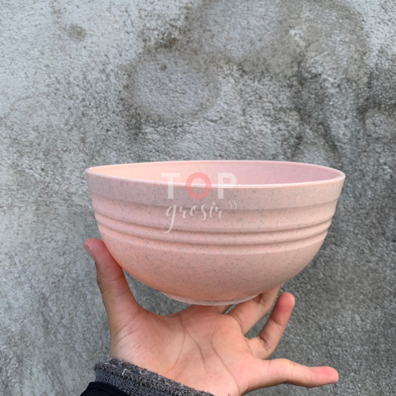 Mangkuk jerami/Mangkuk bulat/mangkok wheat straw bowl