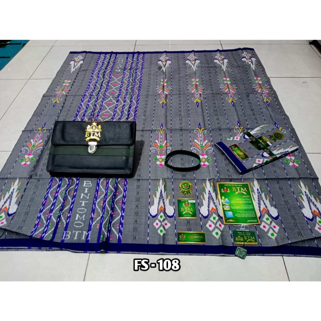 SARUNG BTM MGT & MST ORIGINAL FULL SUTRA 100% SISIR 210/2