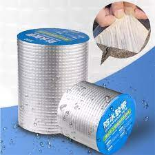 ⭐️ Jendela Kosmetik ⭐️ Lakban Aluminium Foil Butyl Waterproof Tape / Lakban Anti Bocor Aluminium Foil Tape Waterproof Tahan Panas Butyl Rubber / Lakban Serba Guna