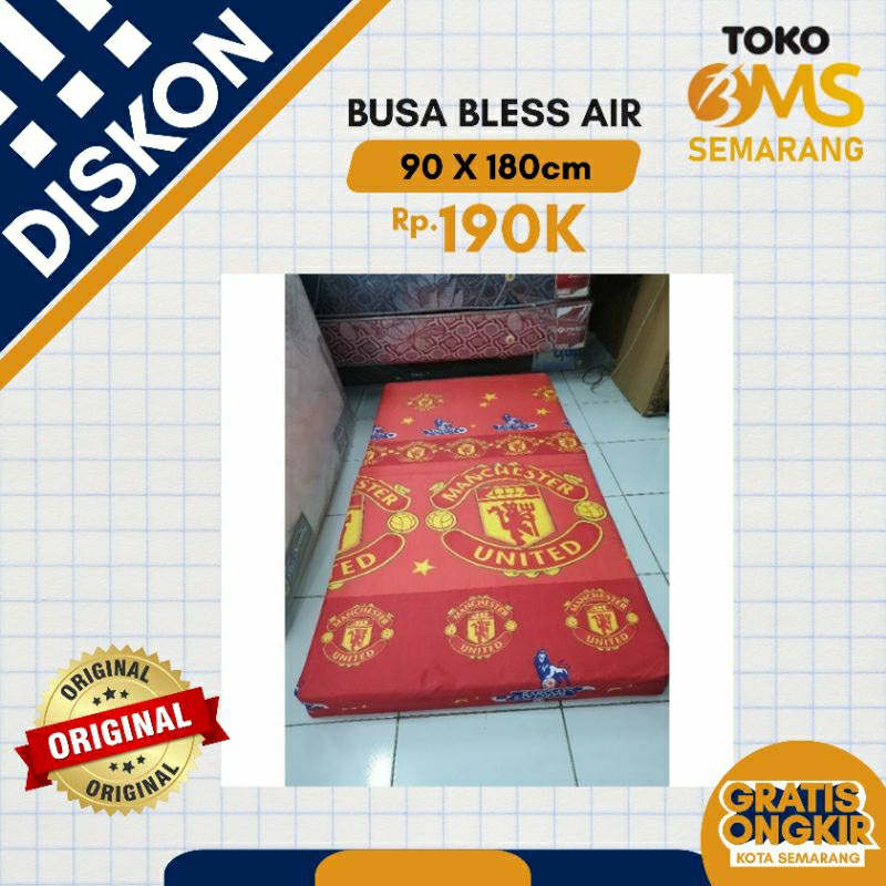 promo sale kasur lipat lantai busa uk 90x180 cm D10 bless air busa Ecco toko bms Semarang murah