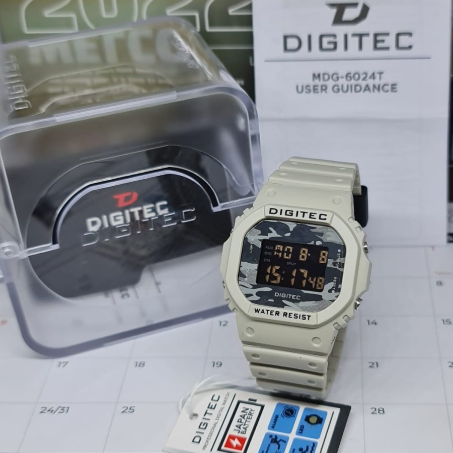 DIGITEC MDG-6024T MDG 6024T MDG6024T Watch Jam Tangan Digitec Original