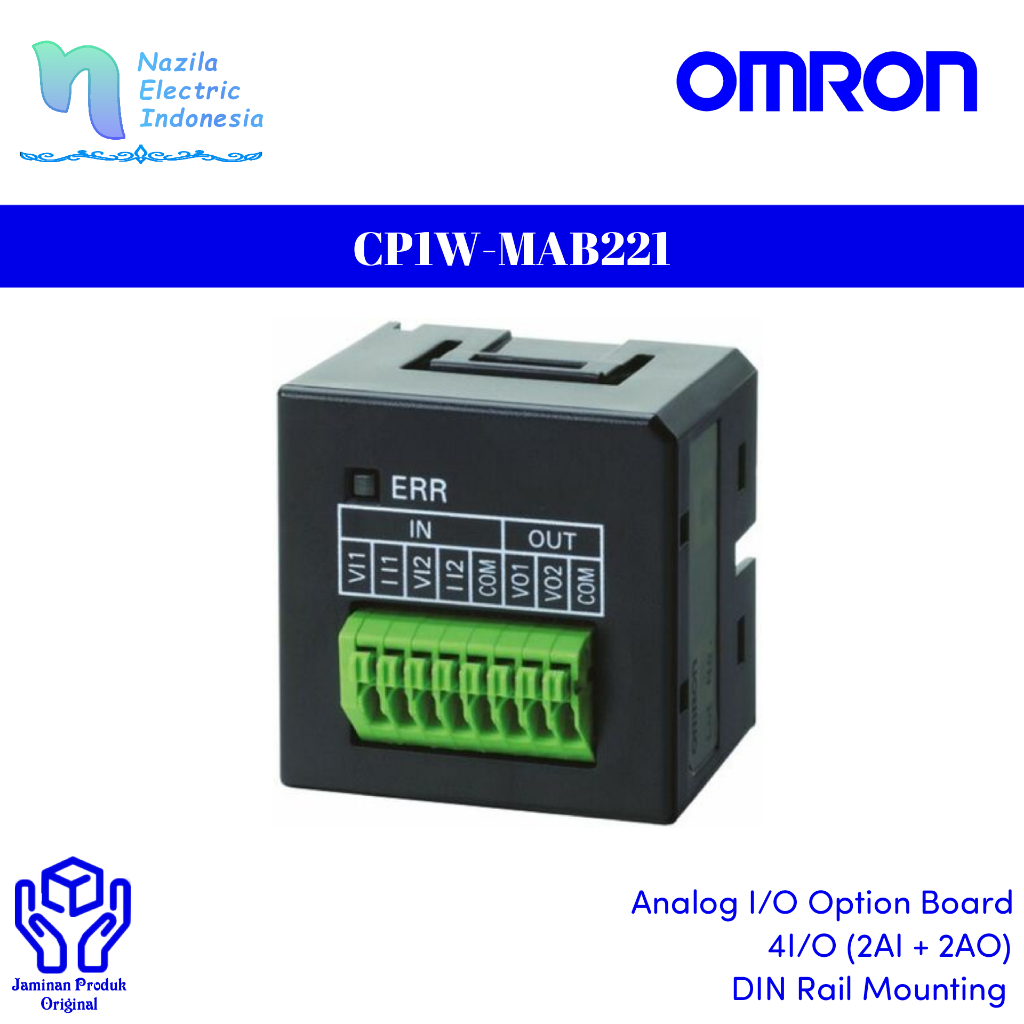 Omron PLC CP1W-MAB221 Analog I/O Module CP1WMAB221 Original