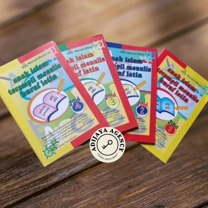 Anak Islam Terampil Menulis Huruf Latin Pustaka Amanah