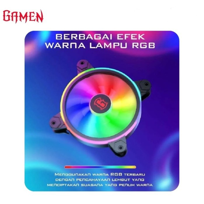 GAMEN Gaming Fan Case RGB GCF300