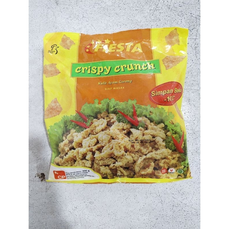 

fiesta crispy crunch 300gr / kulit ayam crispy