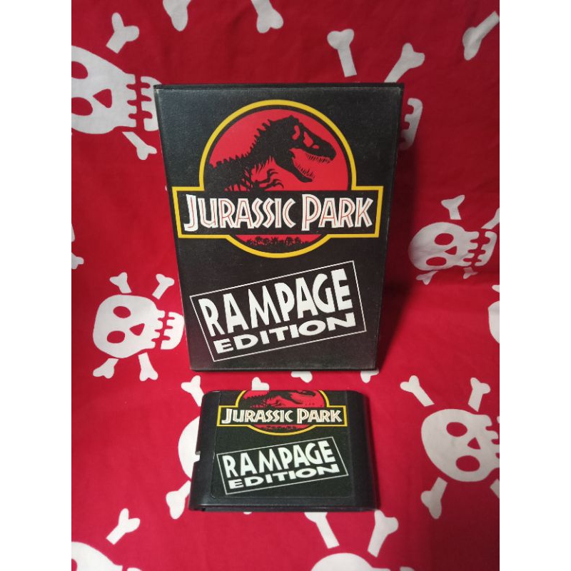 Kaset Sega Jurassic Park Rampage Edition