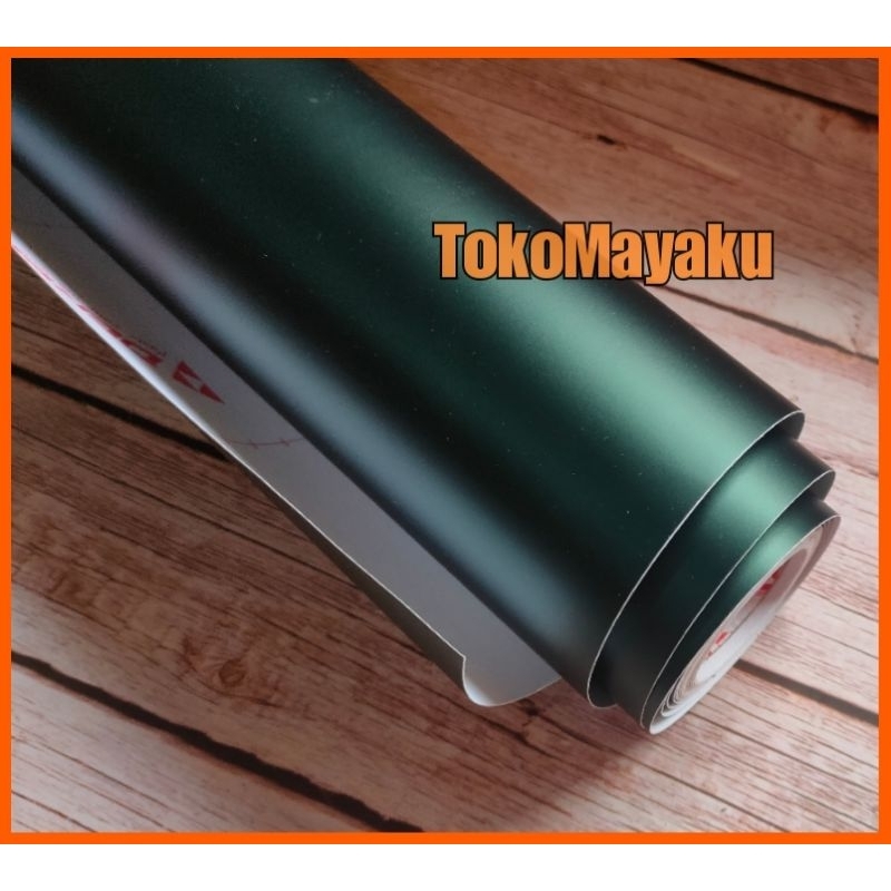 Sticker Hijau Sage | stiker hijau metalik doff derex | stiker motor | wrapping motor