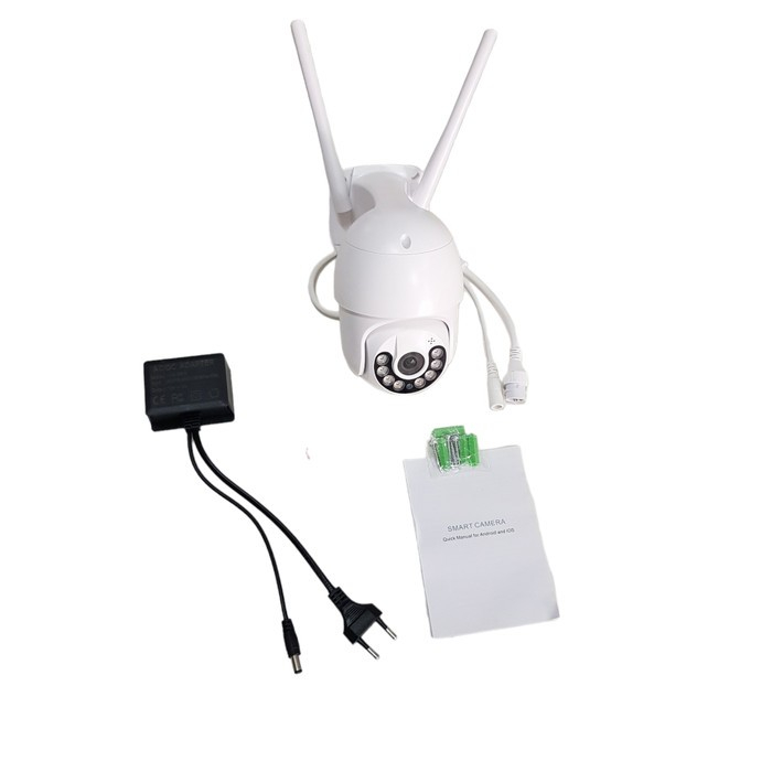 IPCAM - IP Camera Outdoor ICSEE 1080P PTZ Speed Dome Wireless Pan Tilt, 4 Infrared &amp; 4 LED